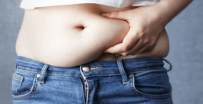 If you have excess belly fat, get rid of it